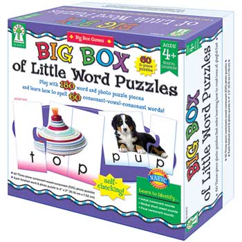 Carson-Dellosa Publishing Big Box of Little Word Puzzles Puzzle