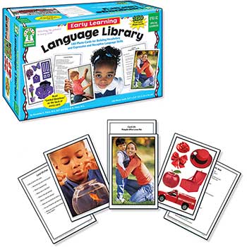 Key Education Early Learning Language Library Learning Cards, Grades PK - K