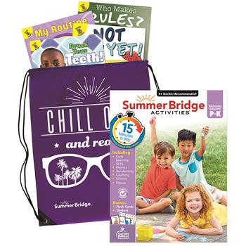 Carson-Dellosa Publishing Summer Bridge Essentials Backpack Book Set, Grade PK-K