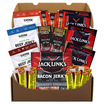 Snack Box Pros Big Beef Jerky Box, 27/BX