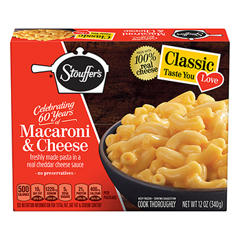 Stouffer&#39;s Classics Macaroni &amp; Cheese Meal, 12 oz, 6/PK