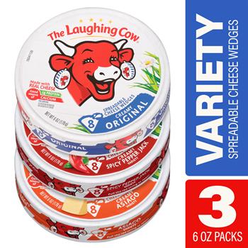 The Laughing Cow&#174; Cheese Variety, 24/PK