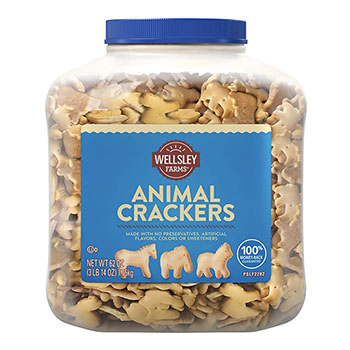 Wellsley Farms™ All-Natural Animal Crackers, 62 oz.