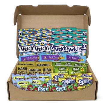 Snack Box Pros Fruit Snack Variety Box, 60/BX