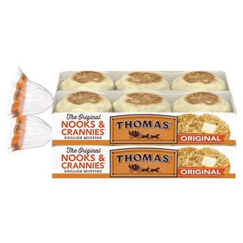 Thomas&#39;&#174; Original English Muffins, 12 Muffins/Pack