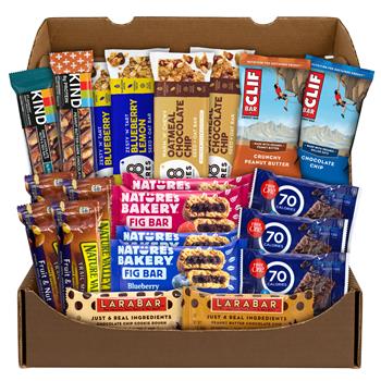 Snack Box Pros Healthy Snack Bar Box, 21/Box