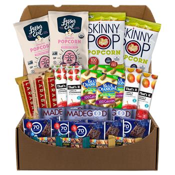 Snack Box Pros Low-Calorie Snack Box, 28/BX