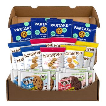 Snack Box Pros W.B. Mason Favorites Better For You Cookie Snack Box, 20/Box