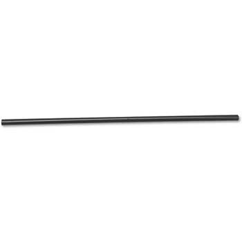 Cell-O-Core Stirrers, Wrapped, 5 3/4&quot;, Plastic, Black, 10000/Carton