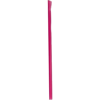 Cell-O-Core Giant Spoon Straw, Red, Wrapped, 10.25&quot;, 3600/CT