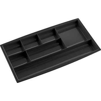 CEP 7-compartment Desk Drawer Organizer, Black