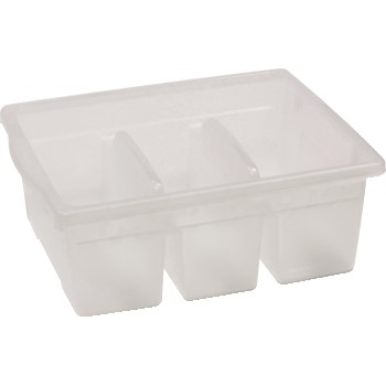 Copernicus Large Divided Tub, Clear