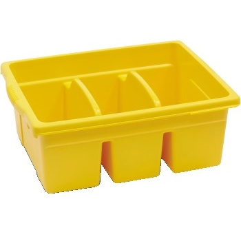 Copernicus Large Divided Tub, Yellow
