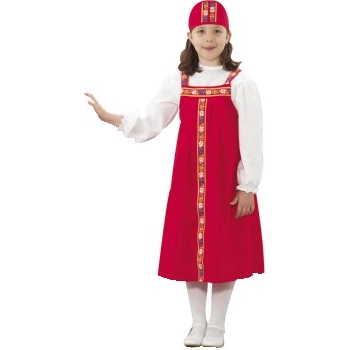 The Children&#39;s Factory Russian Girl Costume