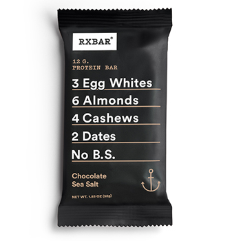 RX Bar&#174; Chocolate Sea Salt Protein Bars, 1.83 oz., 12/Box