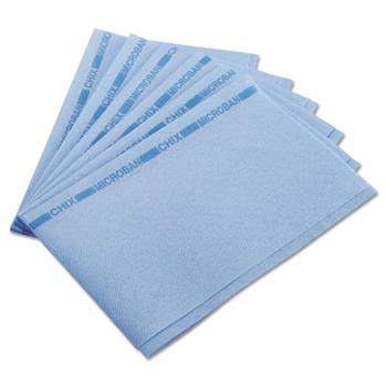 Chix Food Service Towels, 13 x 21, Blue, 150/Carton