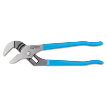 CHANNELLOCK 415 Straight Smooth-Jaw TG Pliers, 10&quot; Tool Length, 1.38&quot; Jaw Length