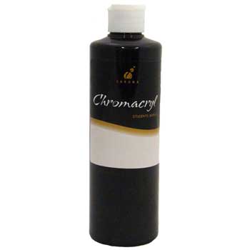 Chroma Chromacryl&#174; Students&#39; Acrylic Paint, 1 Pint, Black