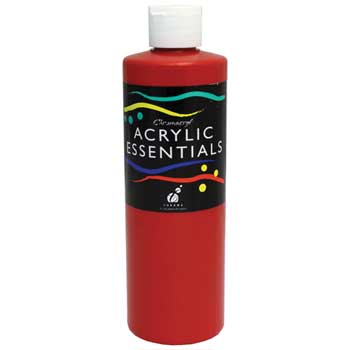 Chroma Chromacryl&#174; Acrylic Essentials Paint, Pint, Warm Red
