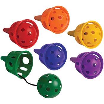 Champion Sports Catch-A-Ball Cup, Set of 6