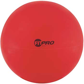 Champion Sports FitPro Training &amp; Exercise Ball, 65 cm, Red