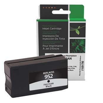 Clover Imaging Group Remanufactured Black Ink Cartridge for HP 952 F6U15AN