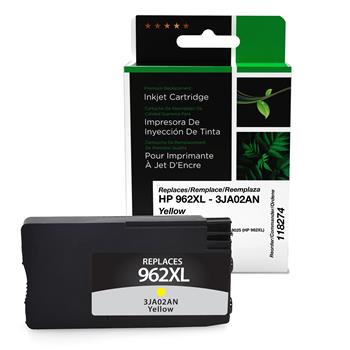 Clover Imaging Group Remanufactured High Yield Yellow Ink Cartridge for HP 962XL 3JA02AN