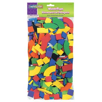 Creativity Street WonderFoam&#174; Geometric Shapes, 540/PK