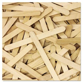Creativity Street Natural Wood Craft Sticks, 4 1/2 X 3/8, Wood, Natural, 150/PK