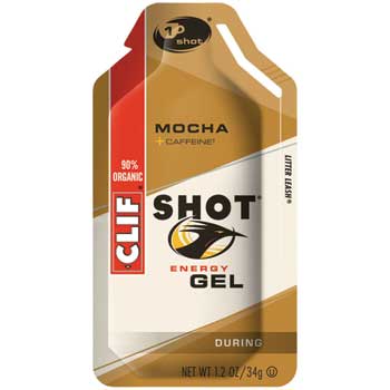 CLIF Bar Shot&#174; Energy Gel, Mocha, 1.2 oz. Packet