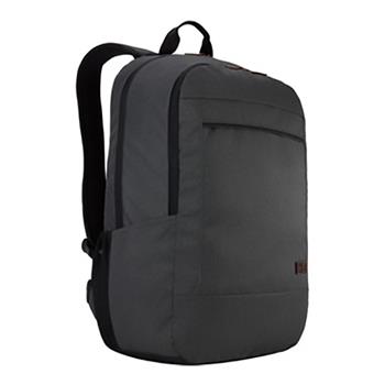 Case Logic Backpack, Carrying Case, 15-3/5 in, Notebook, Electronics Pocket, Luggage Strap, Obsidian