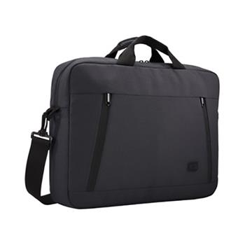 Case Logic Huxton Carrying Case, 15-3/5 in, Notebook, Electronic Pocket, Luggage Strap, Black
