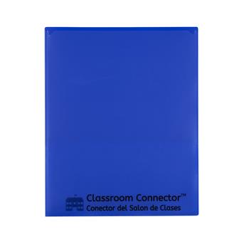 C-Line Classroom Connector™ School-To-Home Folders, Blue, 25/BX