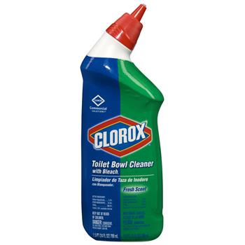 Clorox&#174; Manual Toilet Bowl Cleaner with Bleach, Fresh Scent, 24 oz