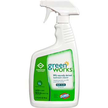 Green Works Bathroom Cleaner Spray, 24 oz.