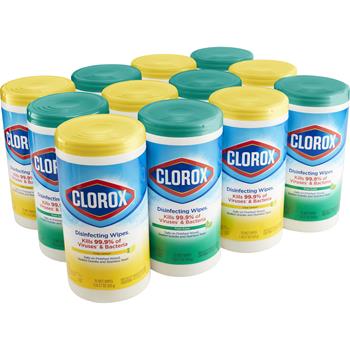 Clorox&#174; Disinfecting Wipes Value Pack, Bleach Free Cleaning Wipes, 75 Count, 12/CT