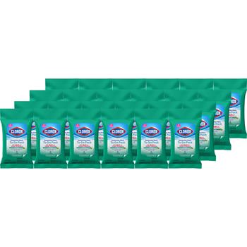 Clorox Disinfecting Wipes, Bleach Free Cleaning Wipes, Fresh, 9 Wipes/Pack, 24/CT