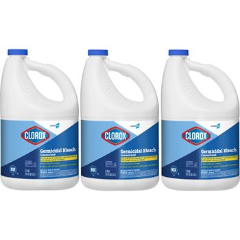 CloroxPro Concentrated Germicidal Bleach, 121 fl oz, 3 Bottles/Carton
