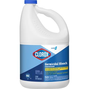 Clorox&#174; Germicidal Bleach, Concentrated, 121 oz. Bottle