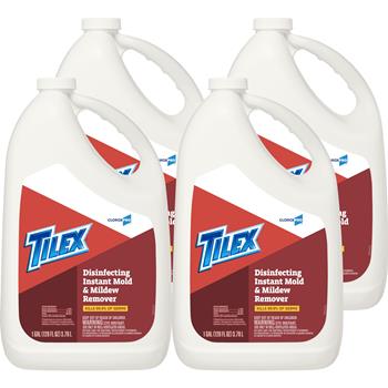 Tilex&#174; Disinfecting Instant Mold and Mildew Remover Refill, 128 oz., 4/Carton