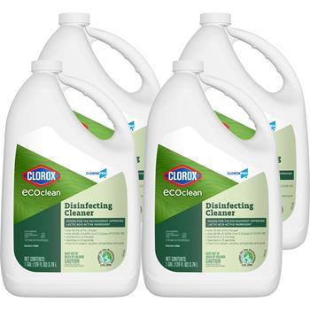 CloroxPro EcoClean Disinfecting Cleaner Refill, 128 fl oz, 4 Bottles/Carton