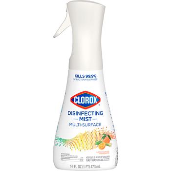 Clorox Disinfecting Mist, Lemongrass Mandarin Scent, Sanitizing Fabric and Deodorizing, 16 fl oz