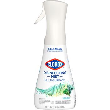 Clorox Disinfecting Mist, Eucalyptus Peppermint Scent, Sanitizing and Antibacterial Spray, 16 fl oz