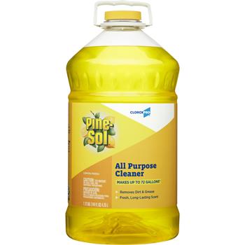 Pine-Sol&#174; All Purpose Cleaner, Lemon Fresh, 144 Ounces Each, 3/Carton