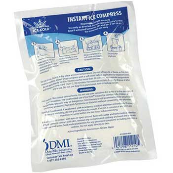 Complete Medical Supplies, Inc. Instant Cold Compress, 5&quot; x 9&quot;