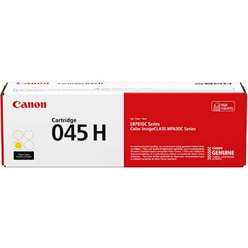 Canon&#174; 1243C001 (045) High-Yield Toner, 2200 Page-Yield, Yellow