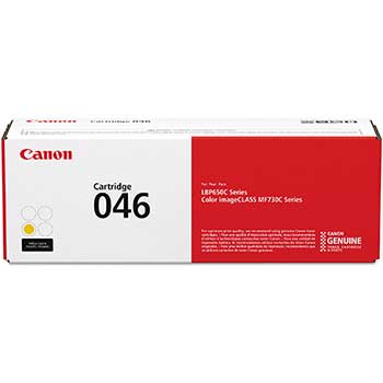 Canon 1247C001 (046) Toner, 2300 Page-Yield, Yellow