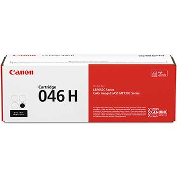 Canon 1254C001 (046) High-Yield Toner, 6300 Page-Yield, Black
