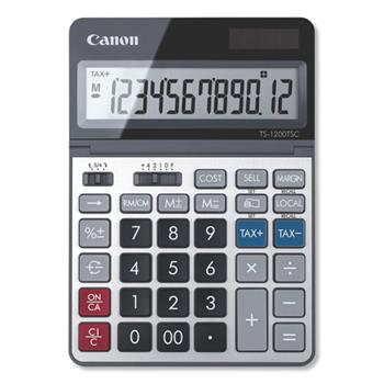 Canon&#174; TS-1200TSC Desktop Calculator, 12-Digit LCD