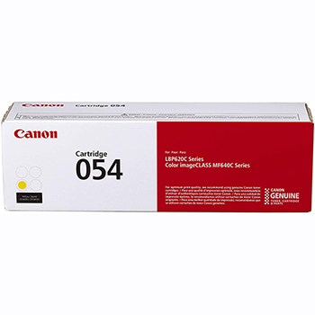 Canon&#174; 054 Toner Cartridge - Yellow - Laser - 1200 Pages - 1 Pack